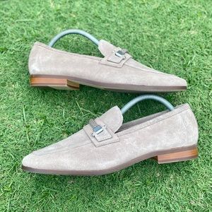 ALDO Jaxson Taupe Suede Loafers Slip-on Dress Shoes
